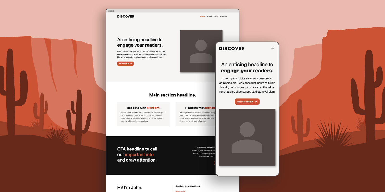 Start Blogging Themes Discover Plateau Product Image